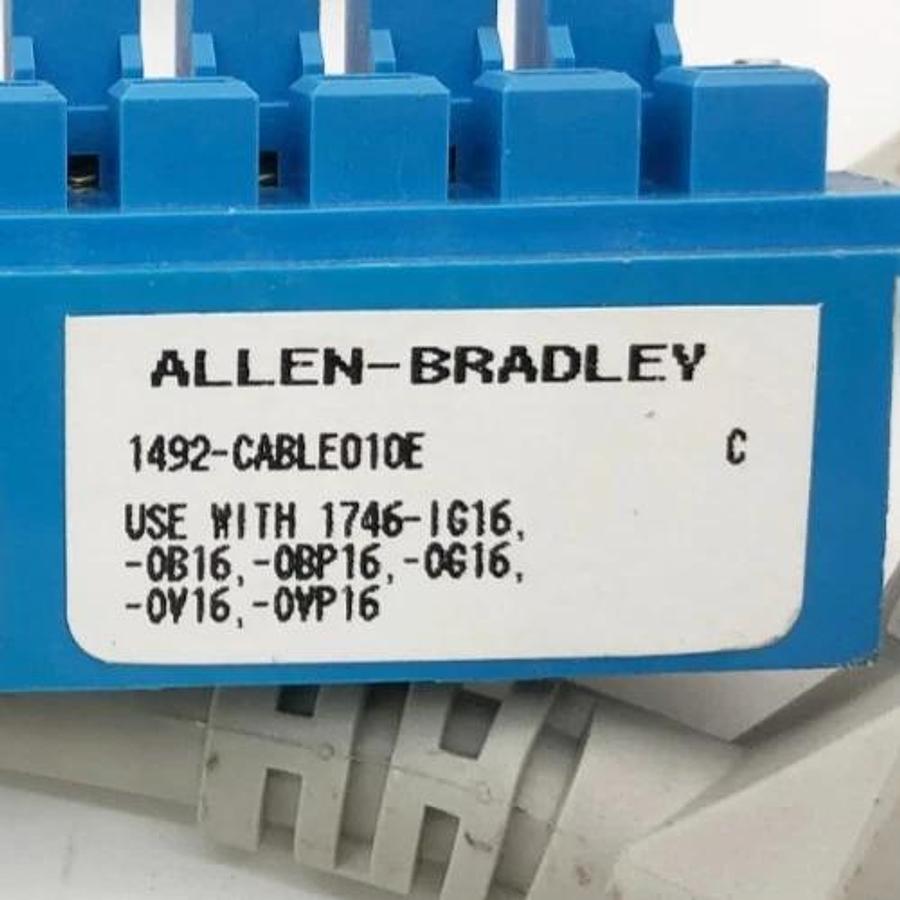 New Allen-Bradley 1492-CABLE010E Pre-Wired Cable For 1746 I/O Module - No Box