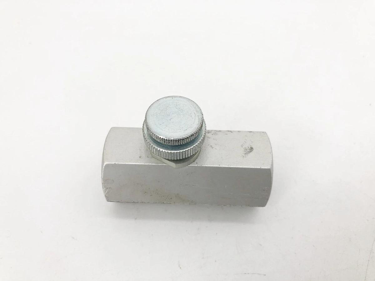 Used Festo GRO-1/4 Flow Control Valve 2109 0-10 bar