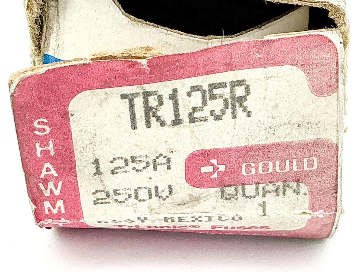 New Gould TR125R Time Delay Fuse 125A 250V Class RK5
