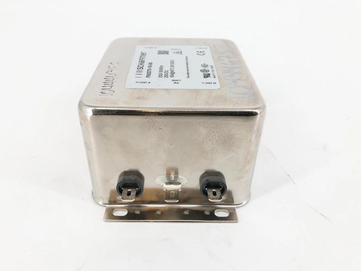 New Schaffner FN2070-16-06 Line Filter 250V 50/60Hz 250VDC 16A - No Box