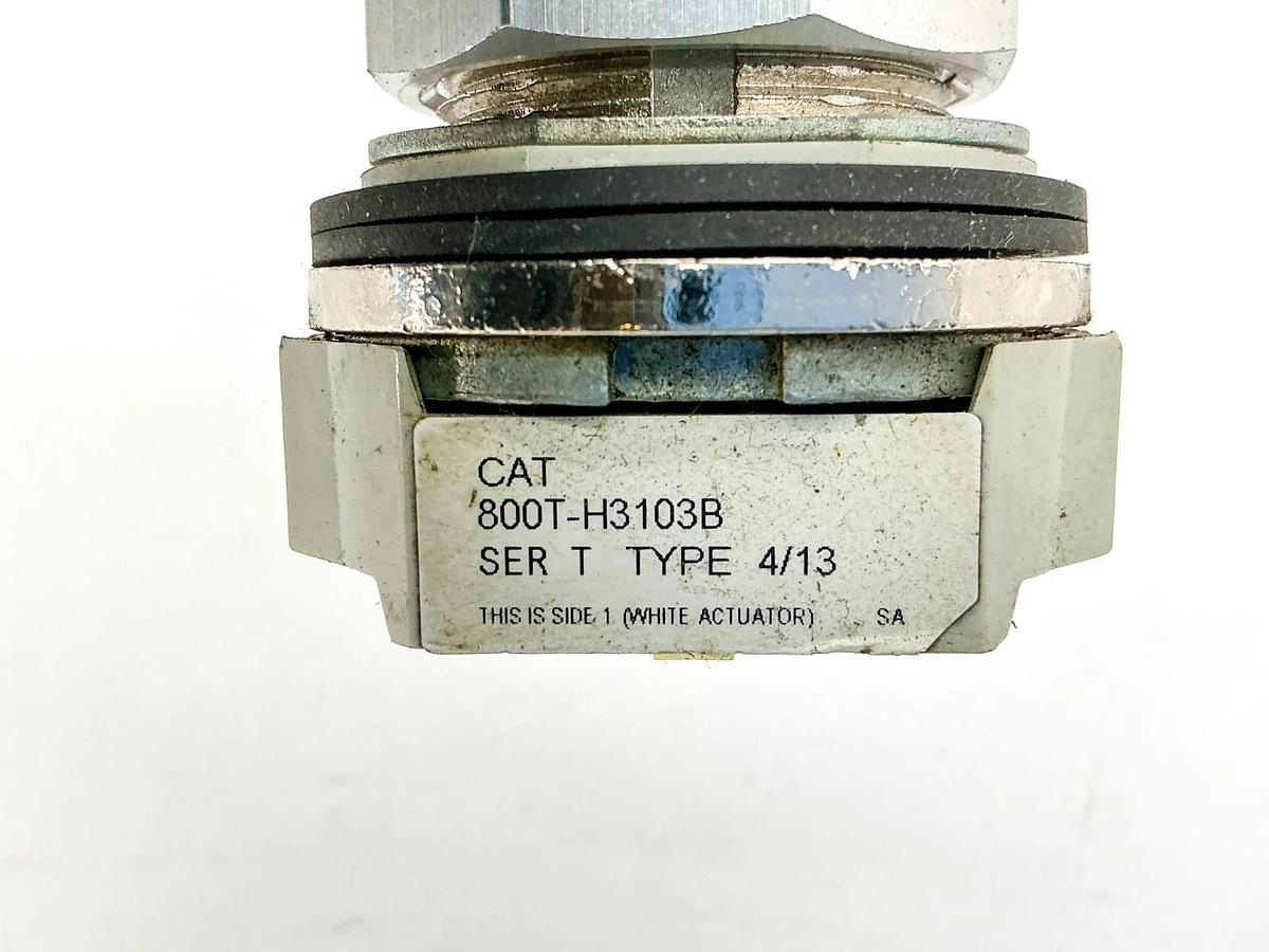 Used Allen Bradley 800T-H3103B Lock Cylinder Switch Type 4/13 Ser.T