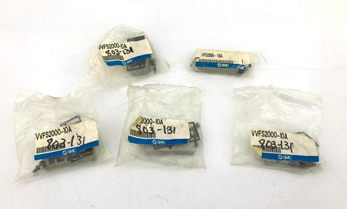 Lot of 5 New SMC VVFS2000-10A Blank Station Kits