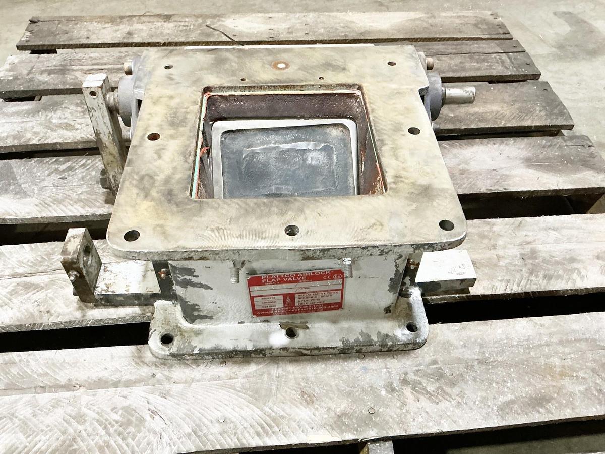 Used Plattco S8-875 Airlock Flap Valve