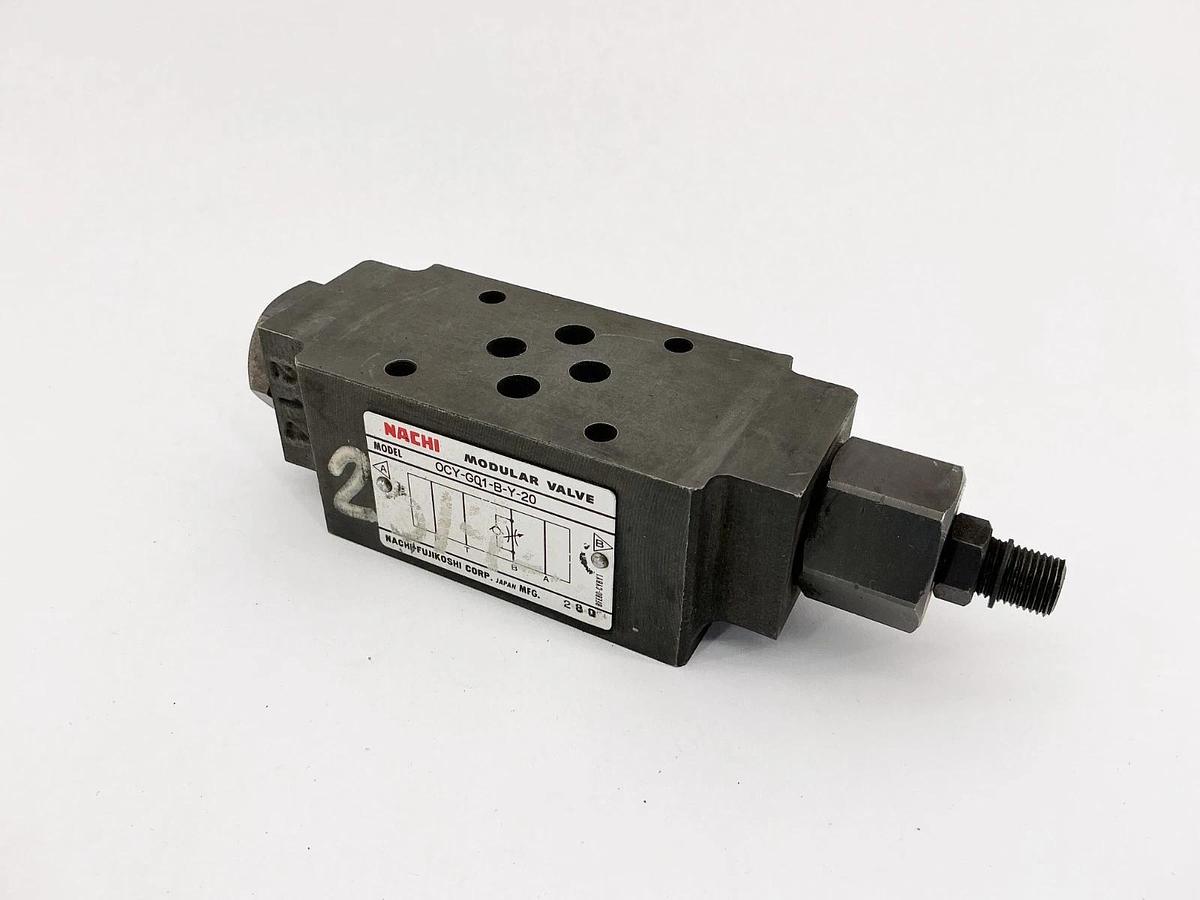 Used Nachi OCY-G01-B-Y-20 Modular Check Valve