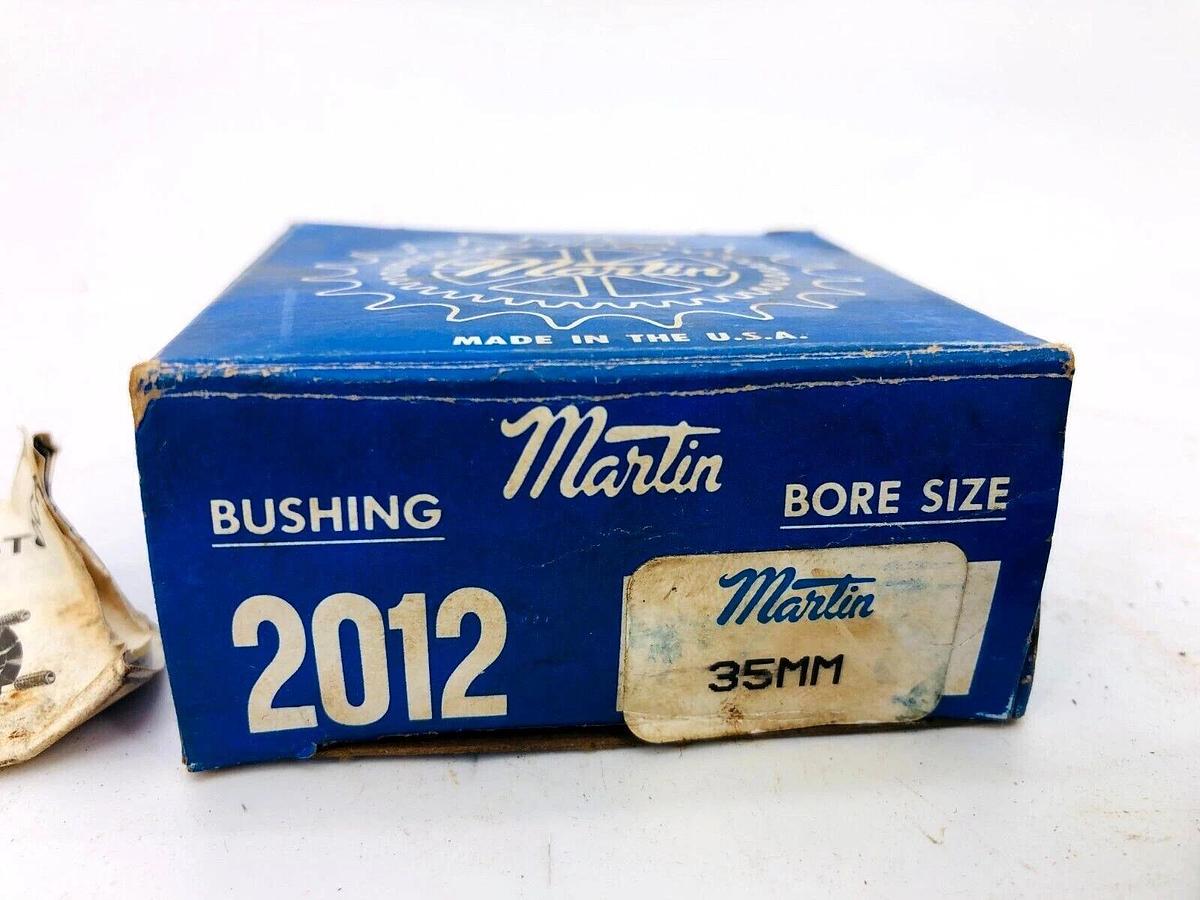 Used New MARTIN 2012 35MM Taper-Lock Bushing 35mm Bore 10 x 3.3mm Keyway
