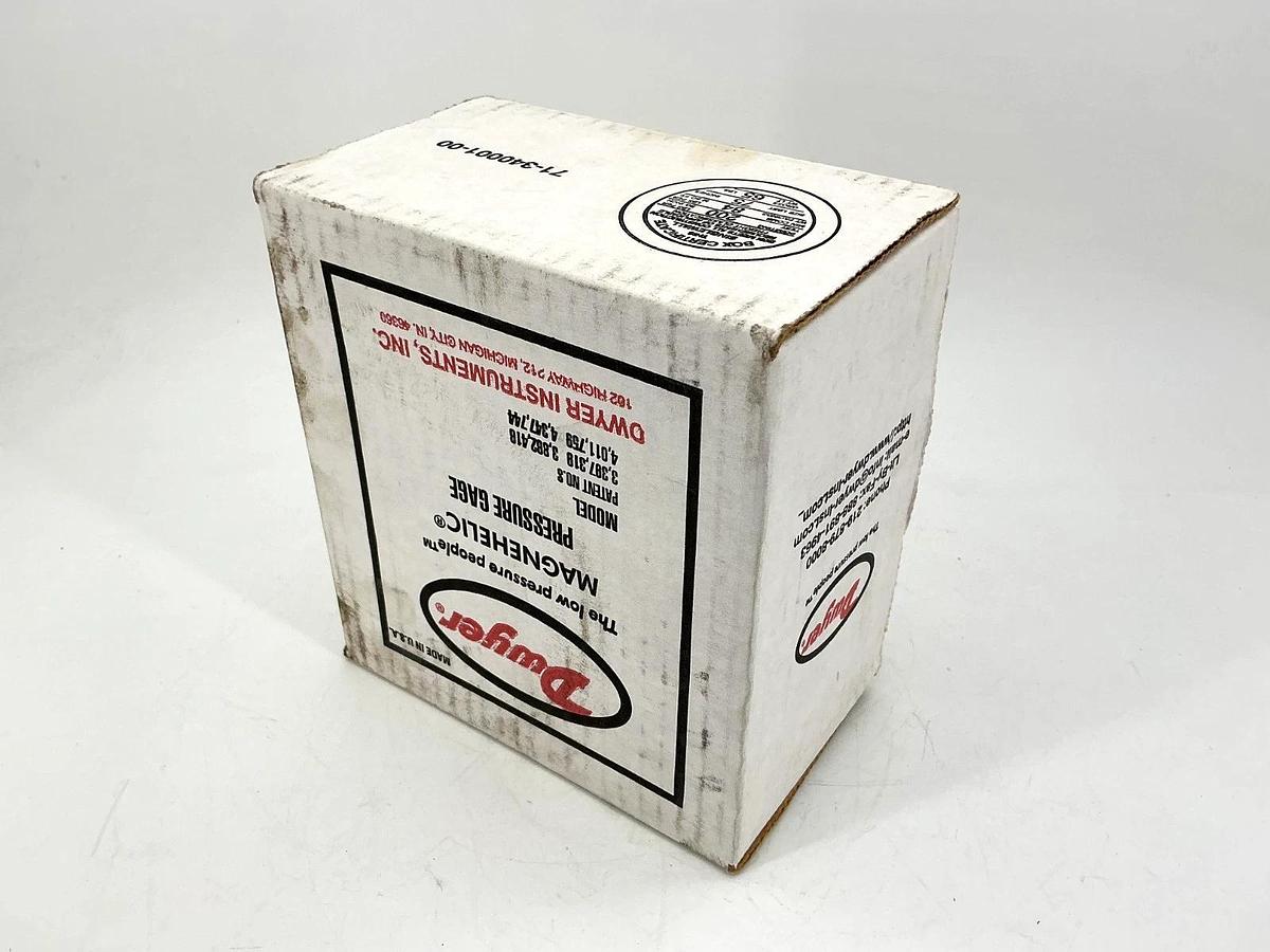 Used Dwyer 2025 Pressure Gauge Magnehelic 0-25" Inches of Water 15PSIG