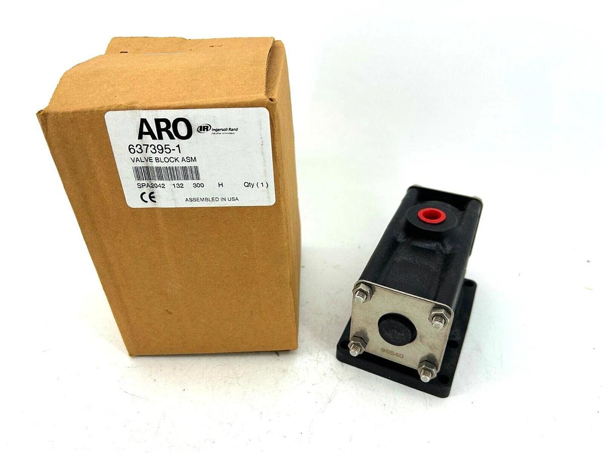 New ARO 637395-1 Valve Block ASM 362 AODD Pump Part EXP Air Valve Kit