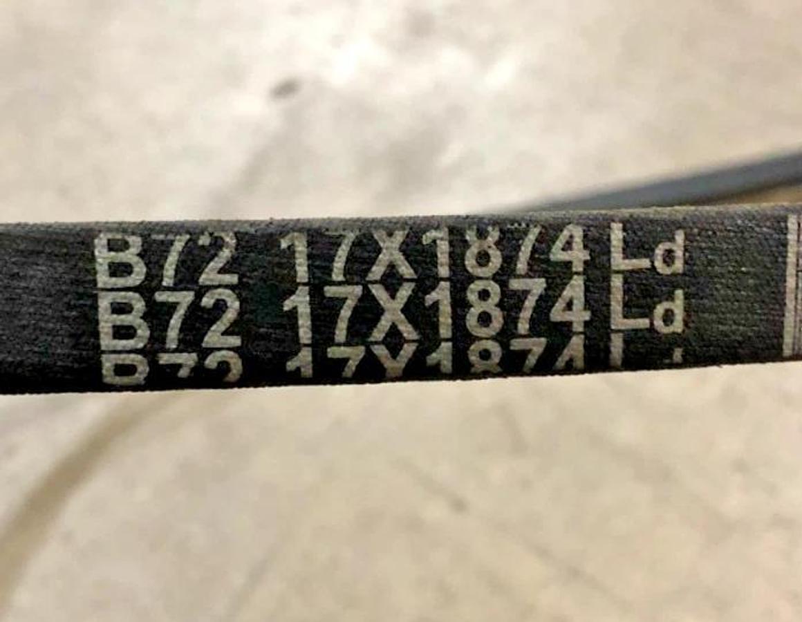 Lot of 2 New Continental B72 Belts 17X1874 - No Box