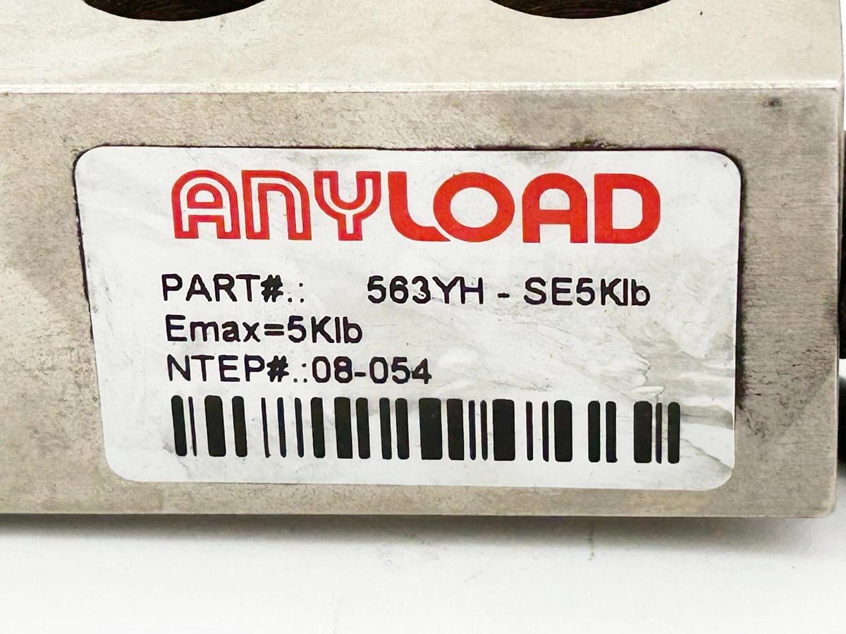 New Anyload 563YH-SE5Klb Load Cell Sensor 5KLB 5Wire Cable - No Box