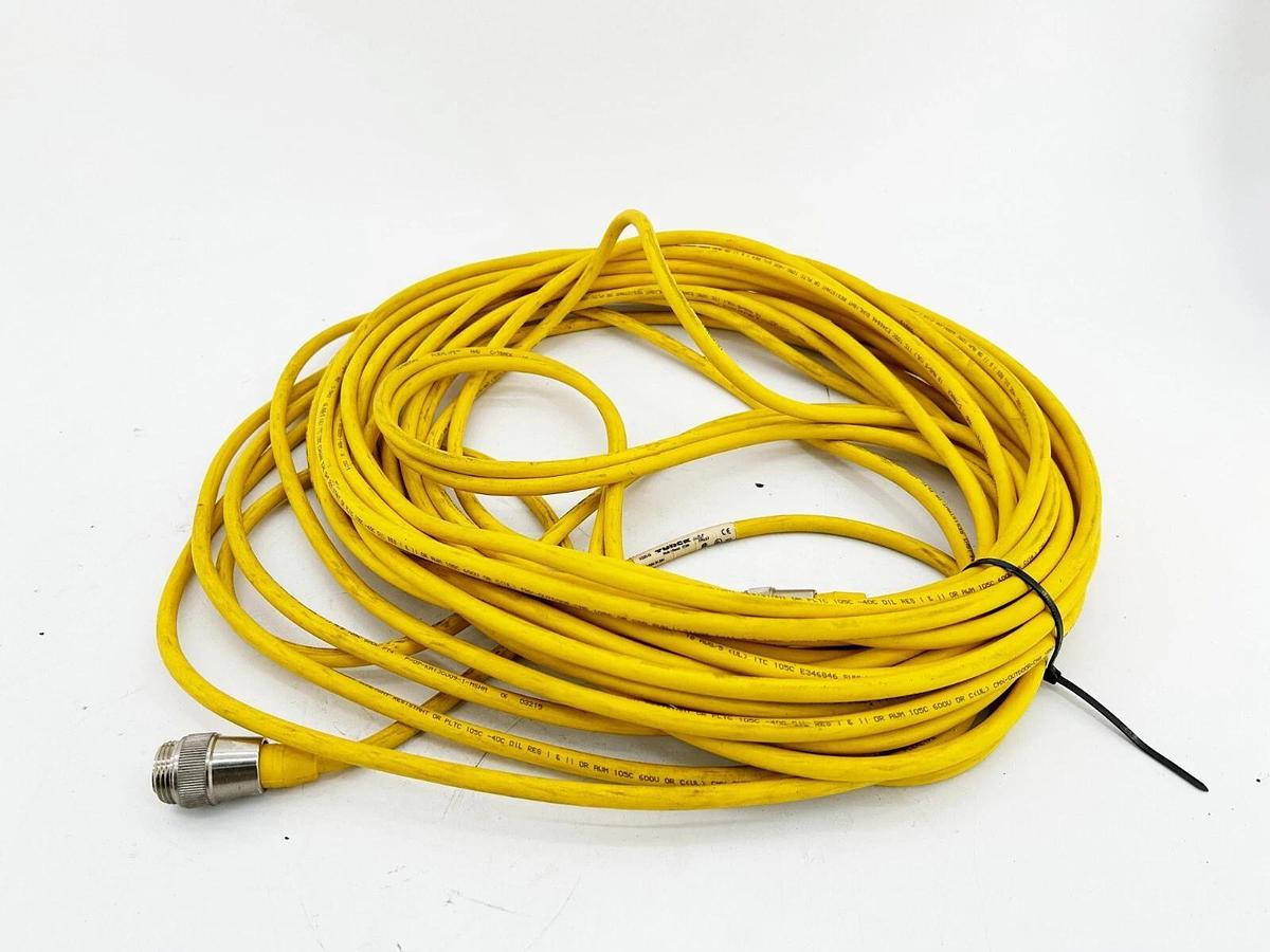 Used Turck RSM RKM 50-20M Cordset Minifast 7.8" U2283-33