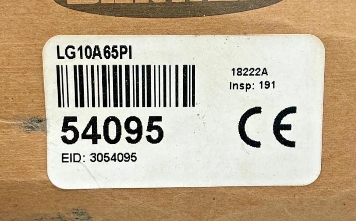 New Banner Engineering LG10A65PI Laser Gauging Sensor S: 75-125mm 8-Wire 54095