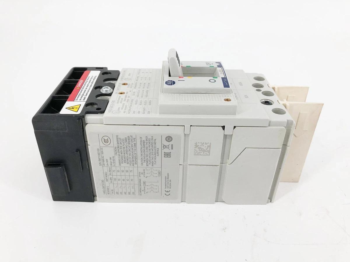 New Allen Bradley 140G-G6C3-C60 Circuit Breaker 60A 3P 480V-600Y/347V - No Box
