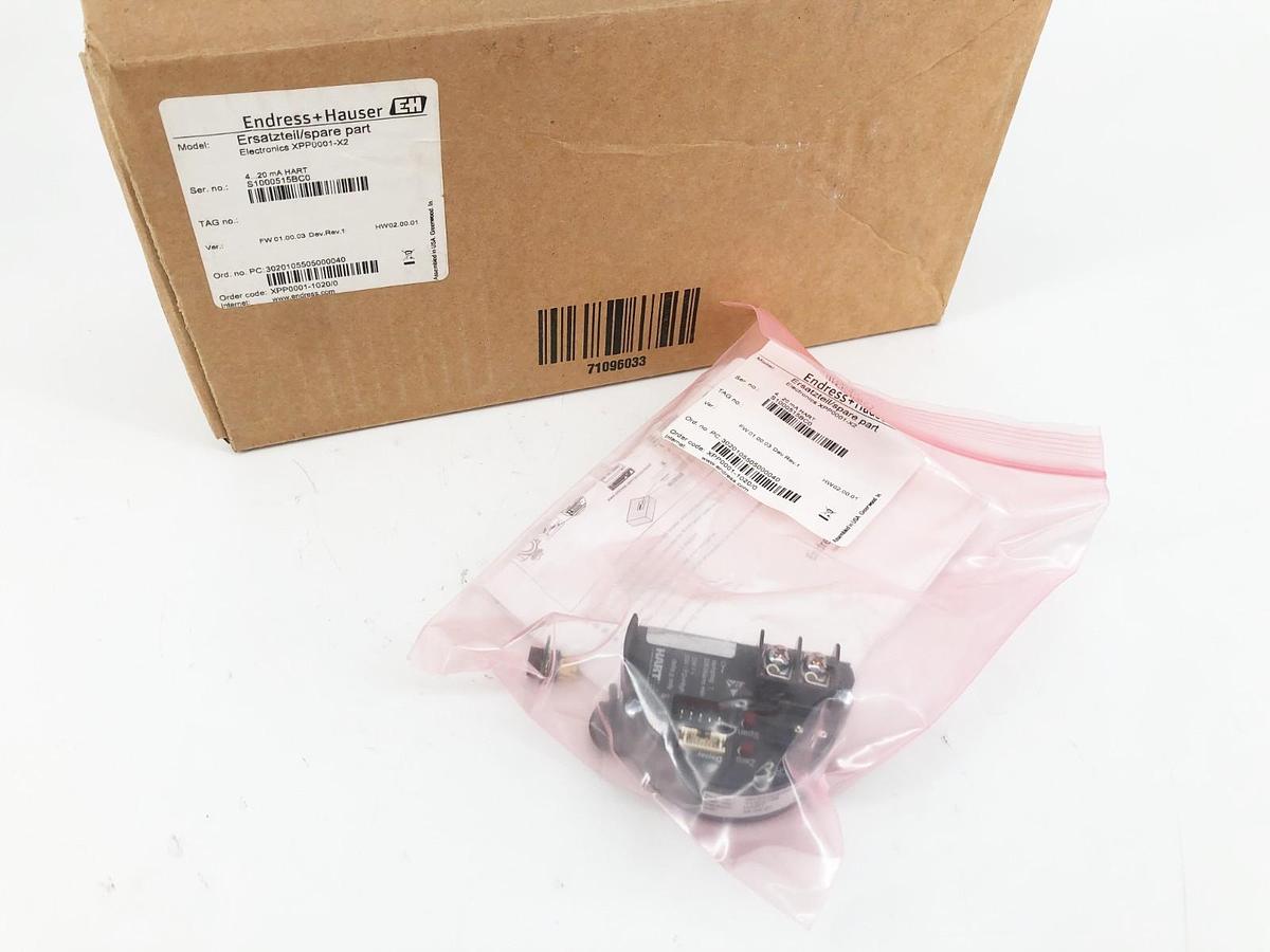 New Endress + Hauser XPP0001-X2 Spare Part 71304109 FW 01.00.03 HART