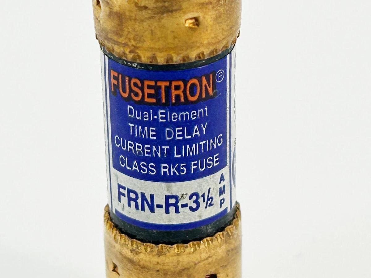 Used New Lot of 5 Bussmann FRN-R-3-1/2 Time Delay Fuse 3.5A 250V