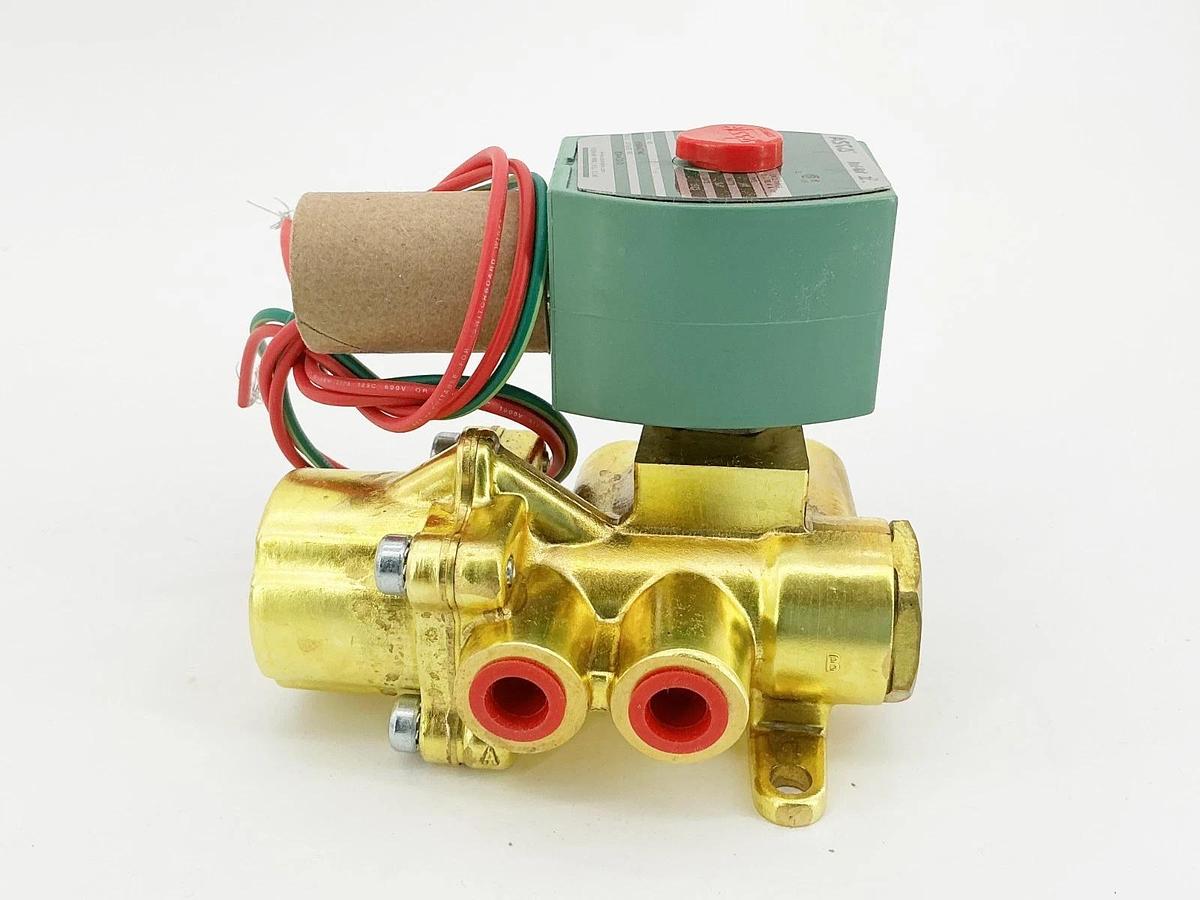 New Asco 8344G070 24VDC Solenoid Valve 10-125PSI 1/4" Pipe 11.6W