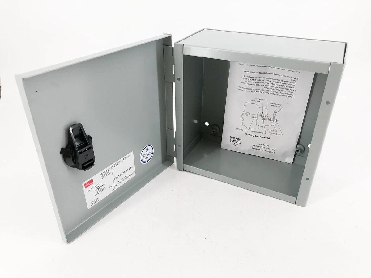 New Hoffman A8N84 Enclosure Hinged Cover 8" x 8" x 4" NEMA 1 - No Box