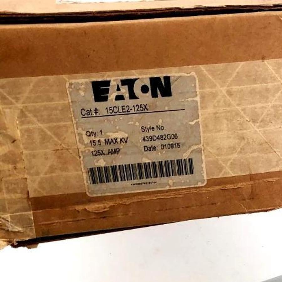 New Eaton 15CLE2-125X Fuse 15.5 kV 125X Amps 439D482G06