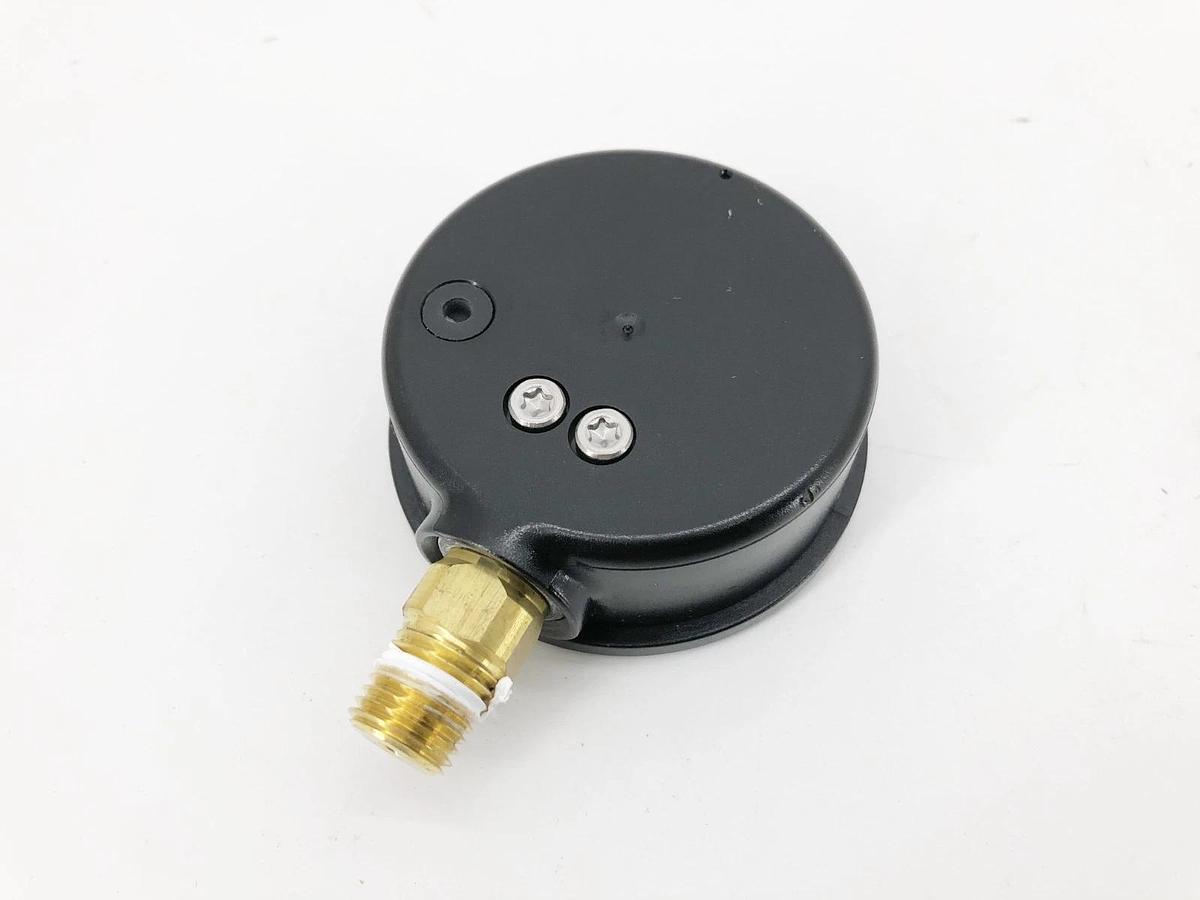 New Noshok 25-200-60-inH20-vac Vacuum Gauge 1/4" NPT Male Bottom Connection