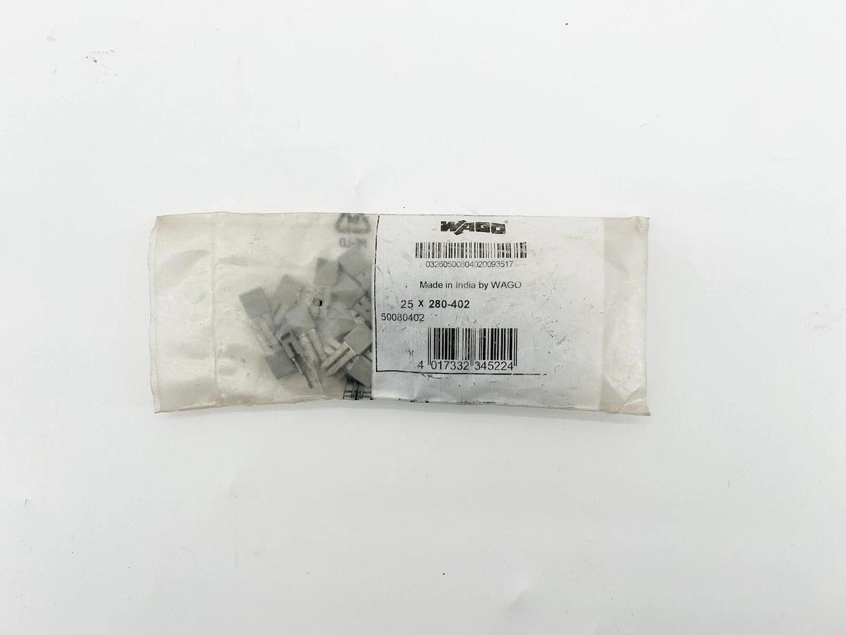 New Bag of 25 Wago 50080402 280X402 Fuse