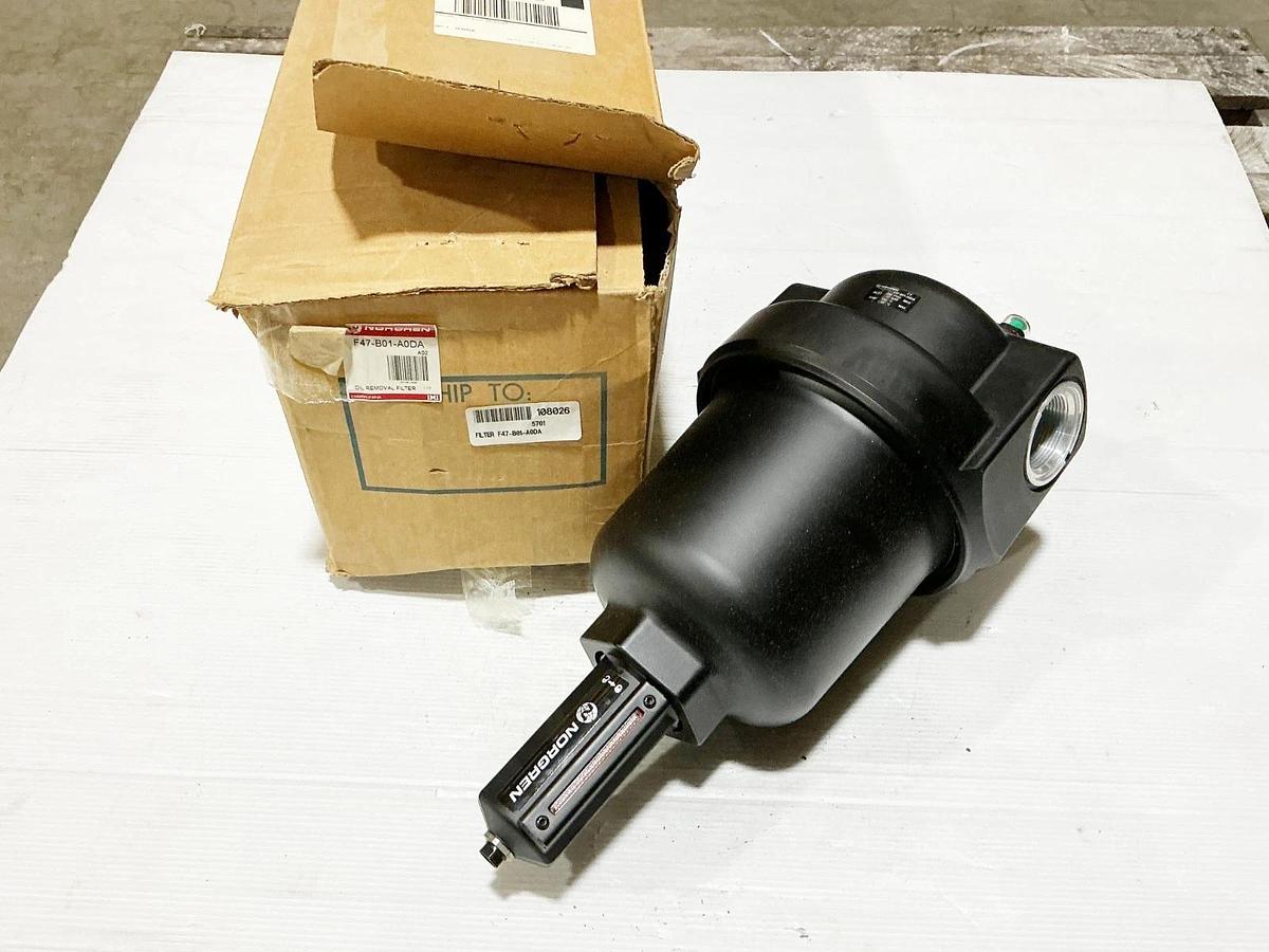 New Norgren F47-B01-A0DA Oil Filter 250PSIG 17 Bar