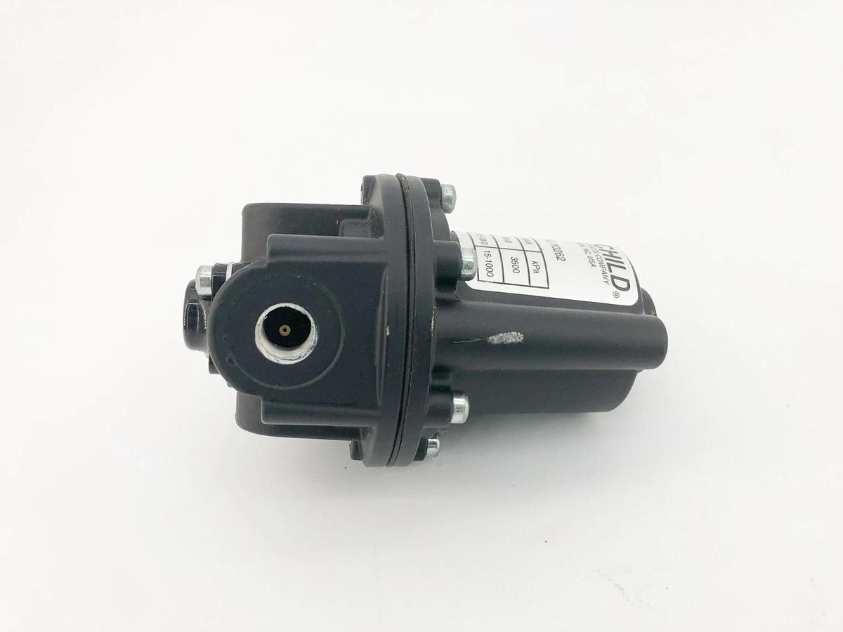 Used Fairchild 10262 Pressure Regulator 500psi Max 2-150psig Range 1/4"