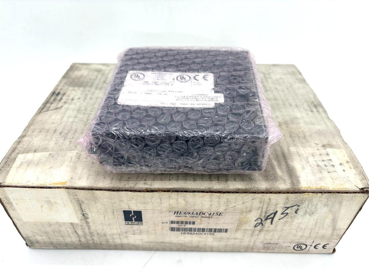 New Horner Electric HE693ADC415E Isolated Analog Current Input Module