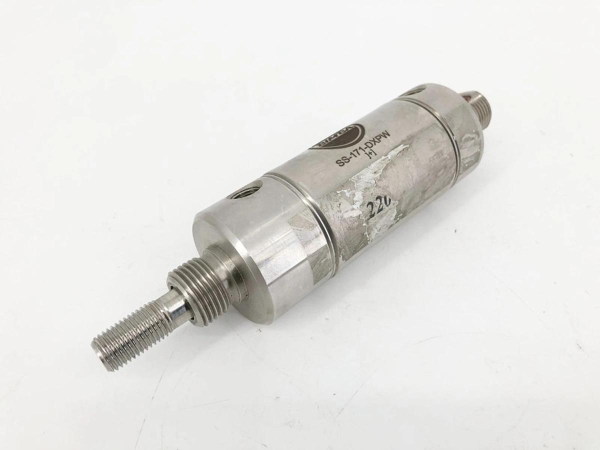 New Bimba SS-171-DXPW Double Acting Cylinder 1-1/2" Bore 1" Stroke - No Box