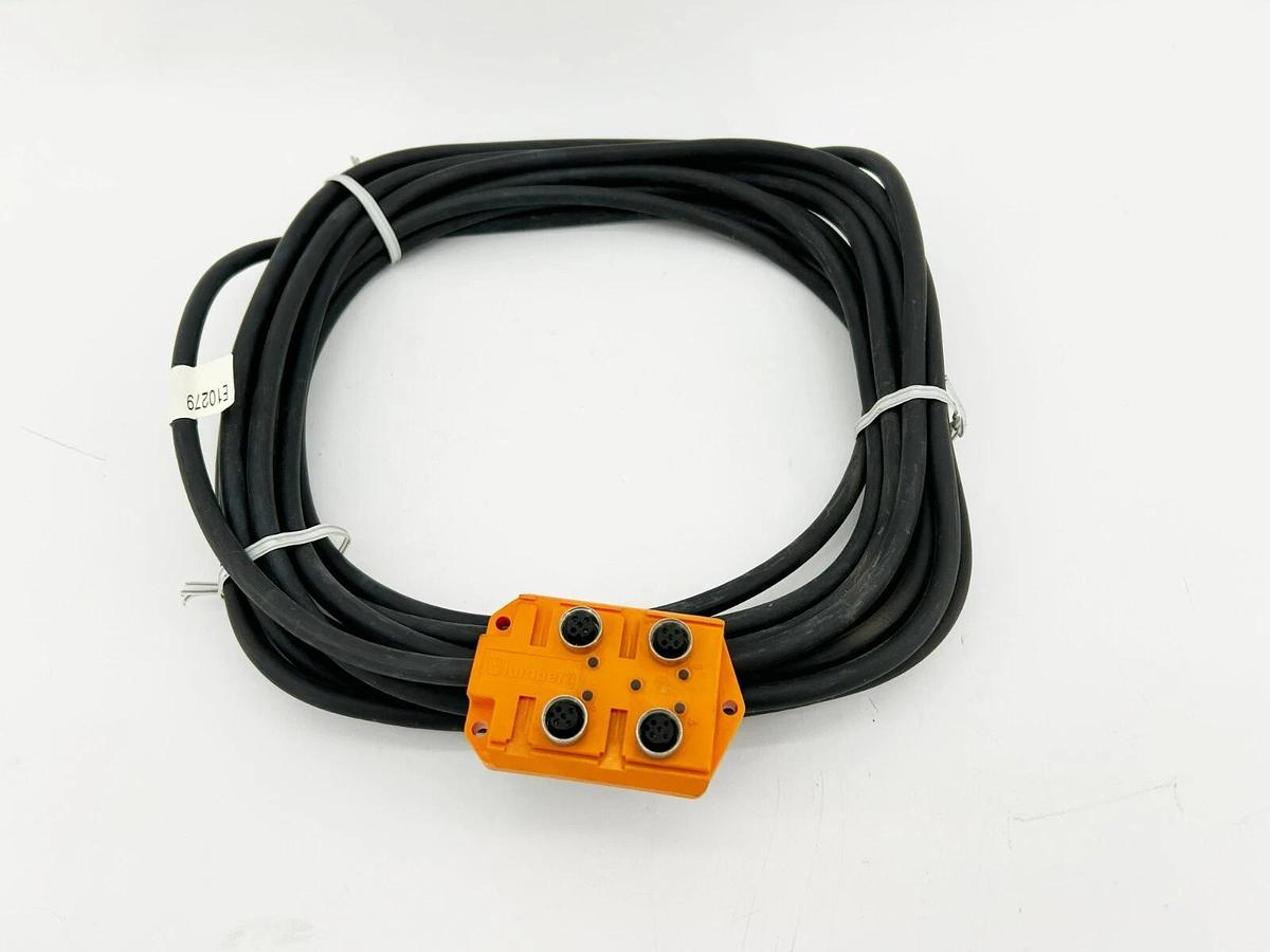 New Lumberg ASB 4/LED 5/4-12 Actuator Sensor Junction Box, 10m Cable