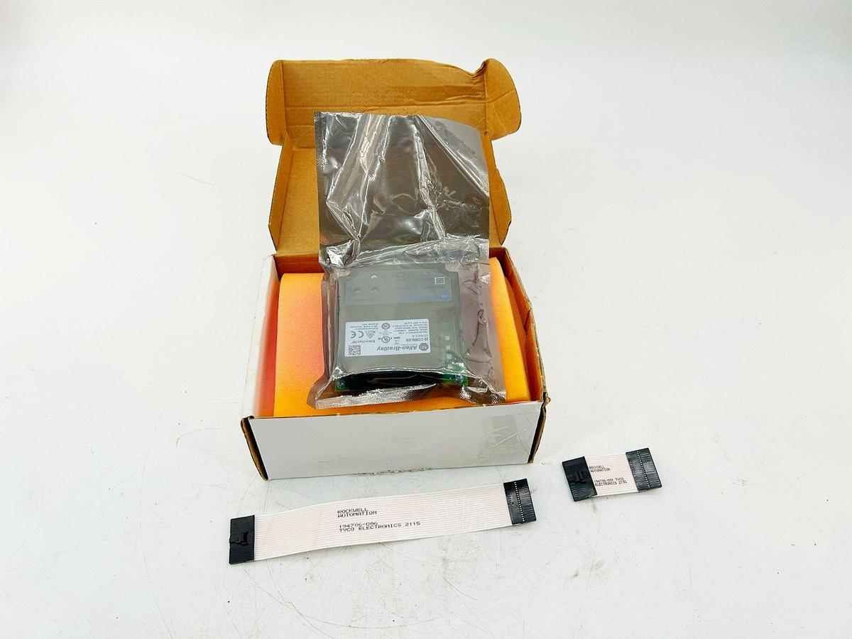 New Allen Bradley 20-COMM-ER Series A EtherNet/ IP Adapter Dual-Port SMC/ Powerf