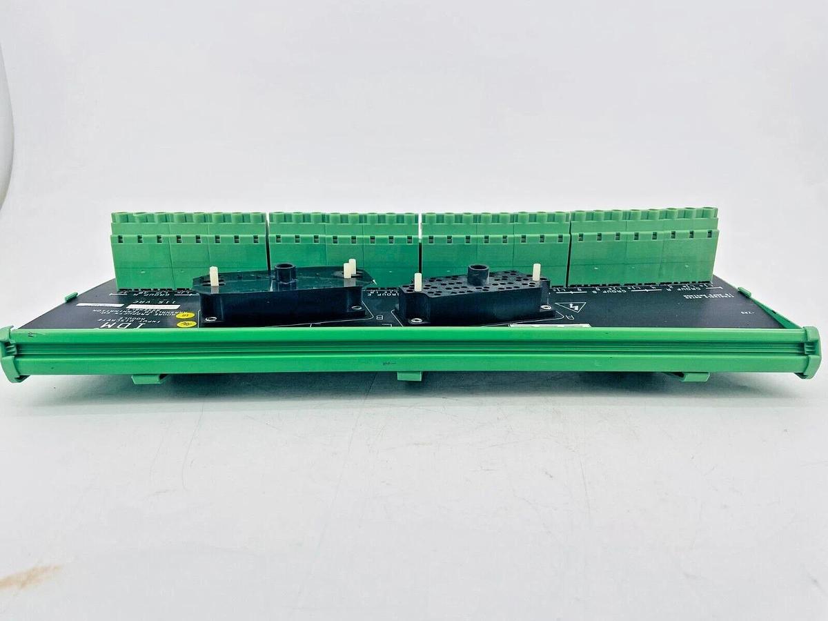 Used Siemens Moore 16193-1-4 IDM Marshalled Termination Board 115VAC