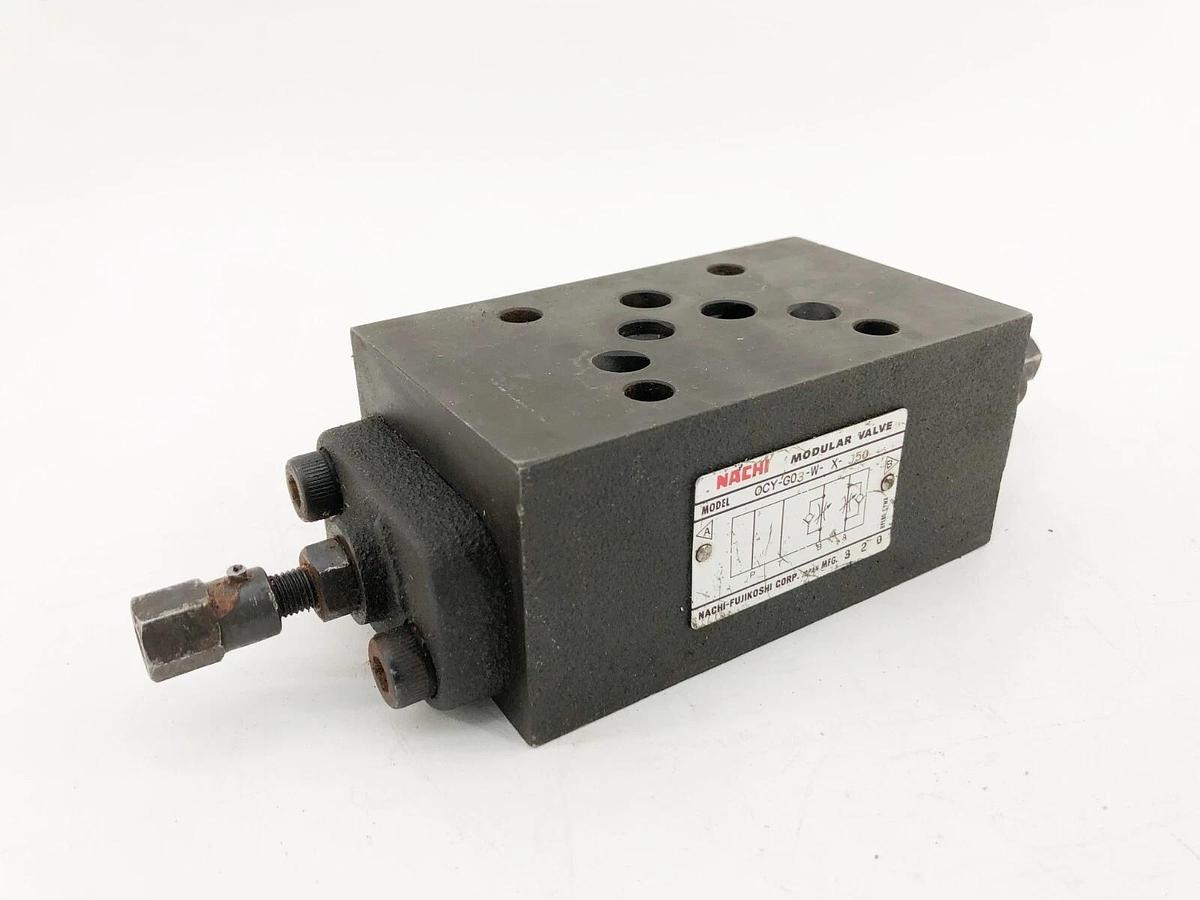 Used Nachi OCY-G03-W-X-J50 Modular Directional Control Valve