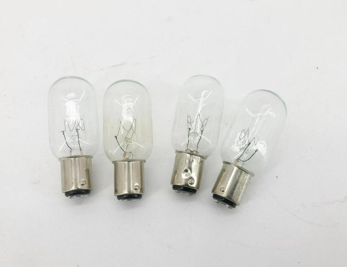 Lot of 4 New LumaPro 4RZV5 Incandescent Bulbs 25T8DC 120V