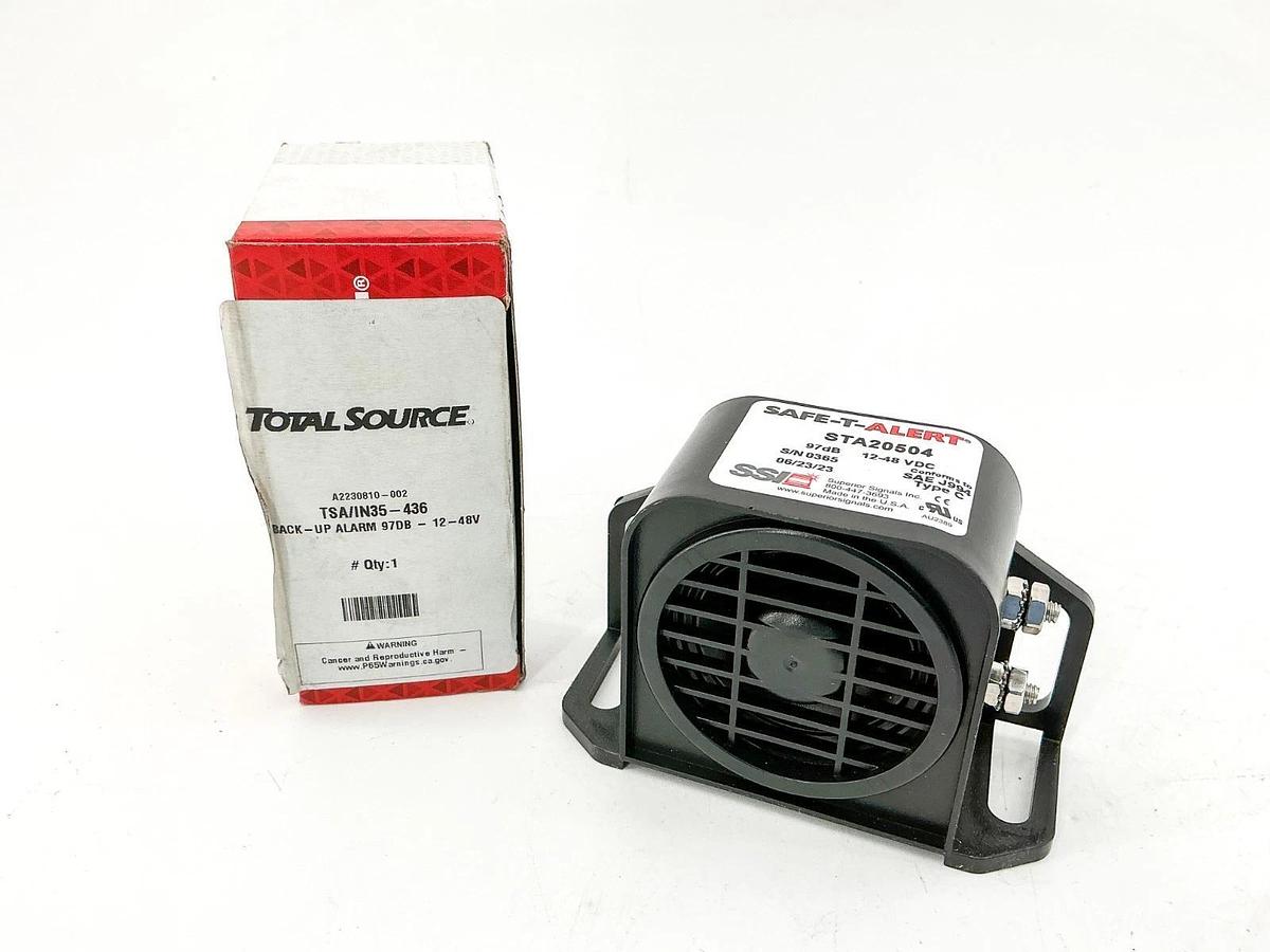 Total Source STA20504 Backup Alarm 12-48V A2230810-002