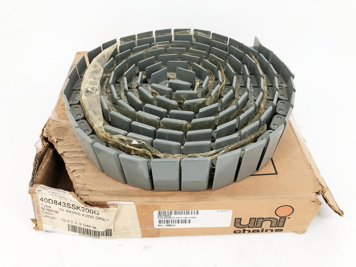 New Uni Chains 40D843SSK200G Chain 10 FT. DI 843SS-K200 LF 843 SS K200