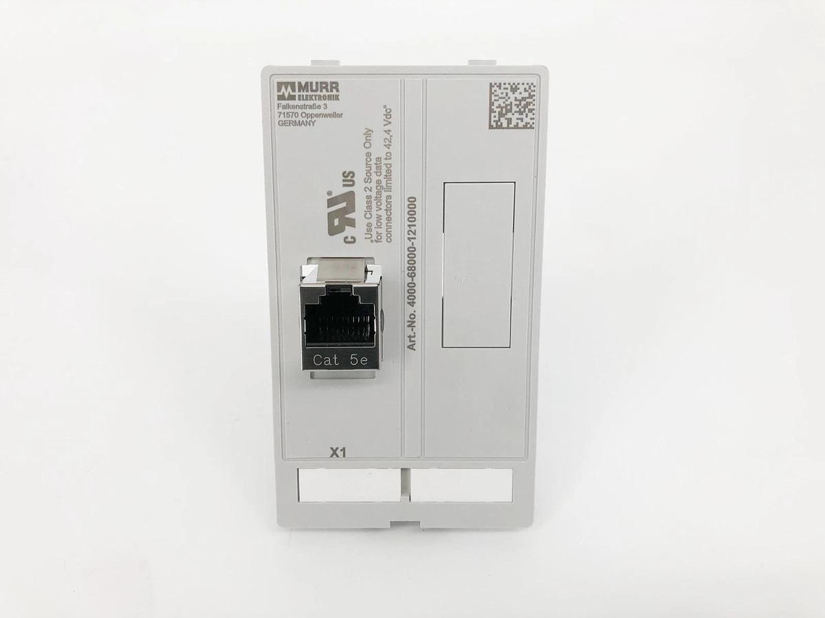 New Murr Elektronik 4000-68000-1210000 Panel Interface 1xRJ45 + 1xSUB-D9 Blind