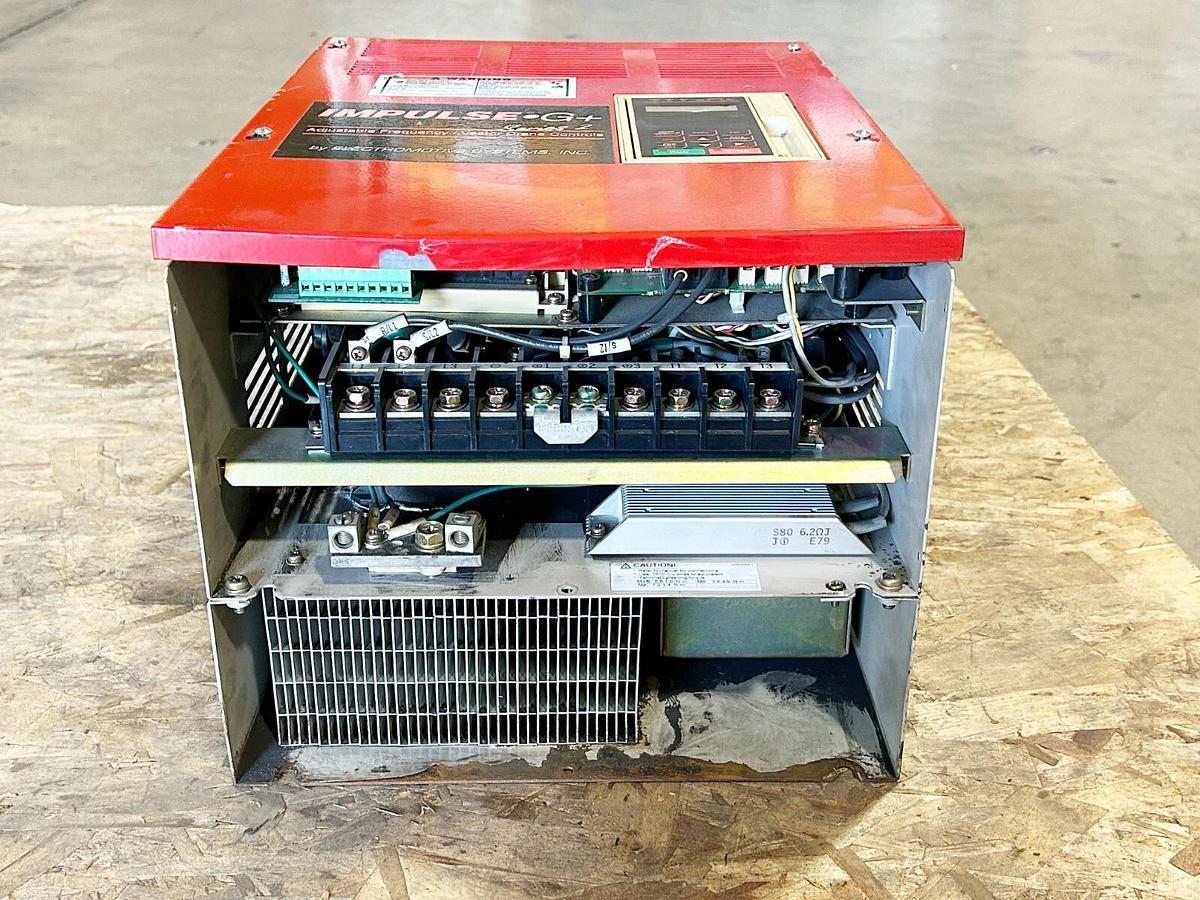Used Impulse 4052-AFG+ AC Drive 40HP 3Phase 460V 58A 50/60Hz