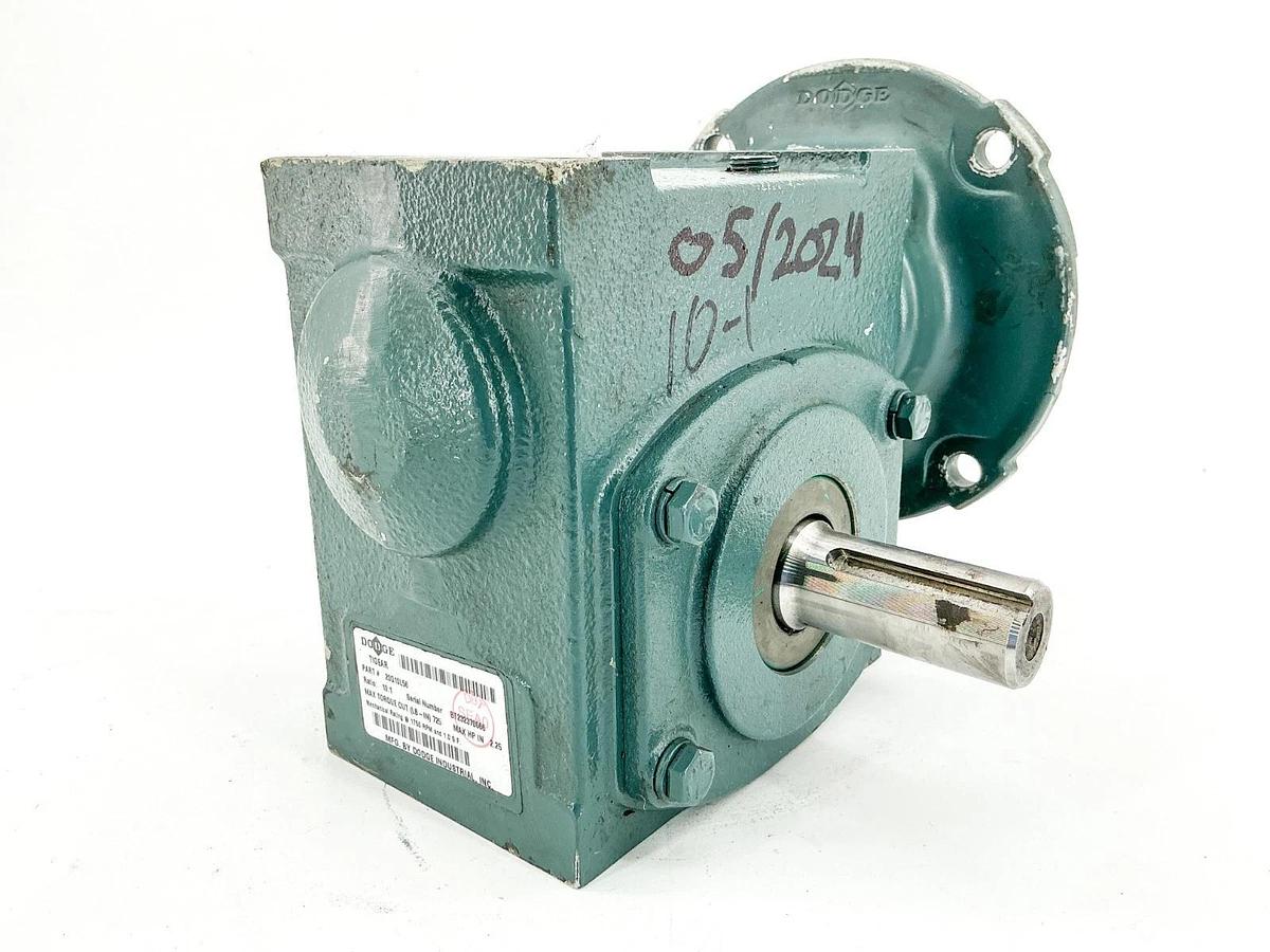 Used Dodge 20Q10L56 Gear Reducer 10:1 Ratio 2.25HP Input 1750RPM