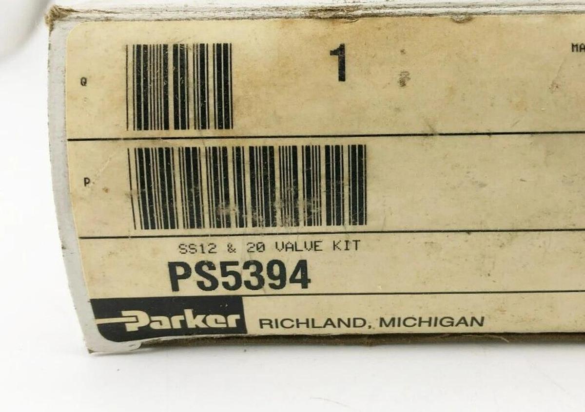 New Parker PS5394 Pneumatic Valve Kit SS12 & 20