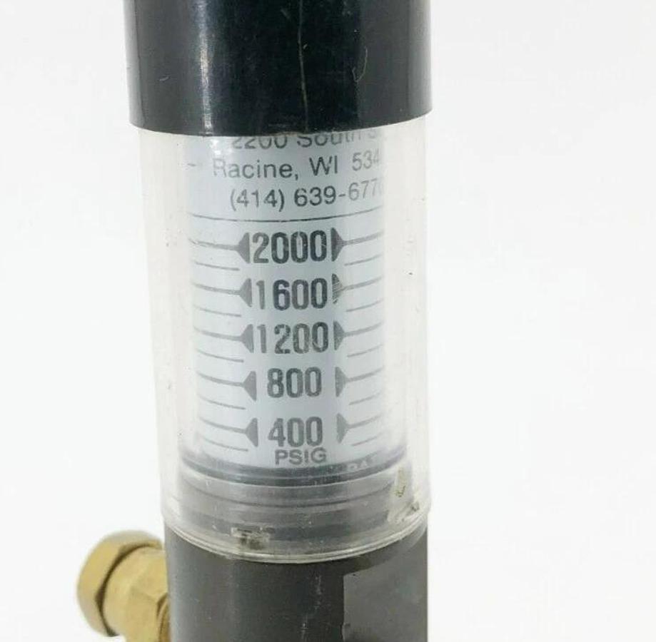 New Hedland H598-120 Vista-Gage Accumulator Pressure Monitor 400-2000psig