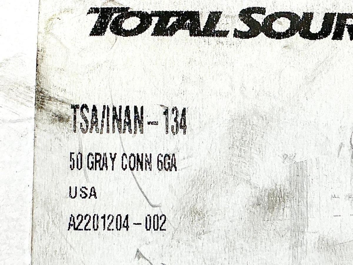 New Total Source SHM TSA/INAN-134 50 Gray CONN 6GA 50A 600V