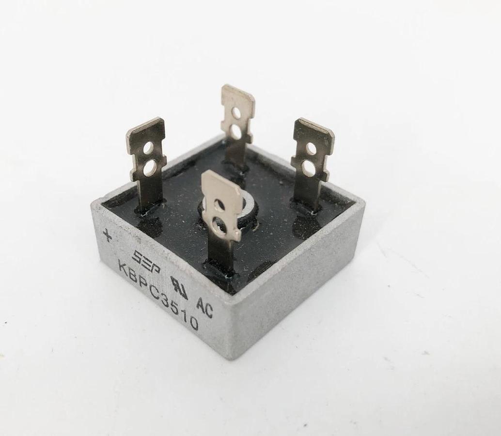 Lot of 6 New Siemens KBPC3510 Bridge Rectifiers 35A 1PH 1KV - No Box
