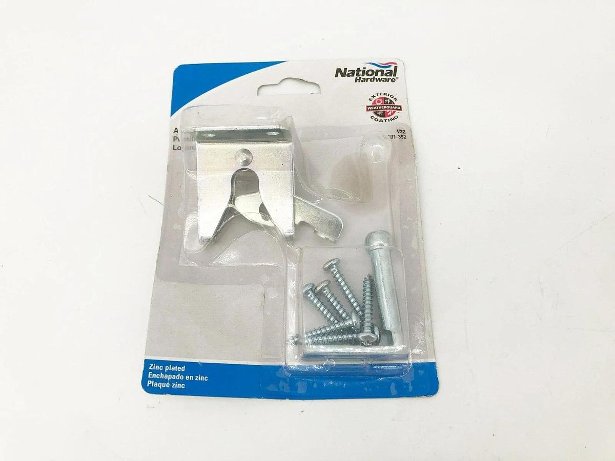 Lot of 3 New National Hardware N101-352 Out Swinging Gate Latches V22