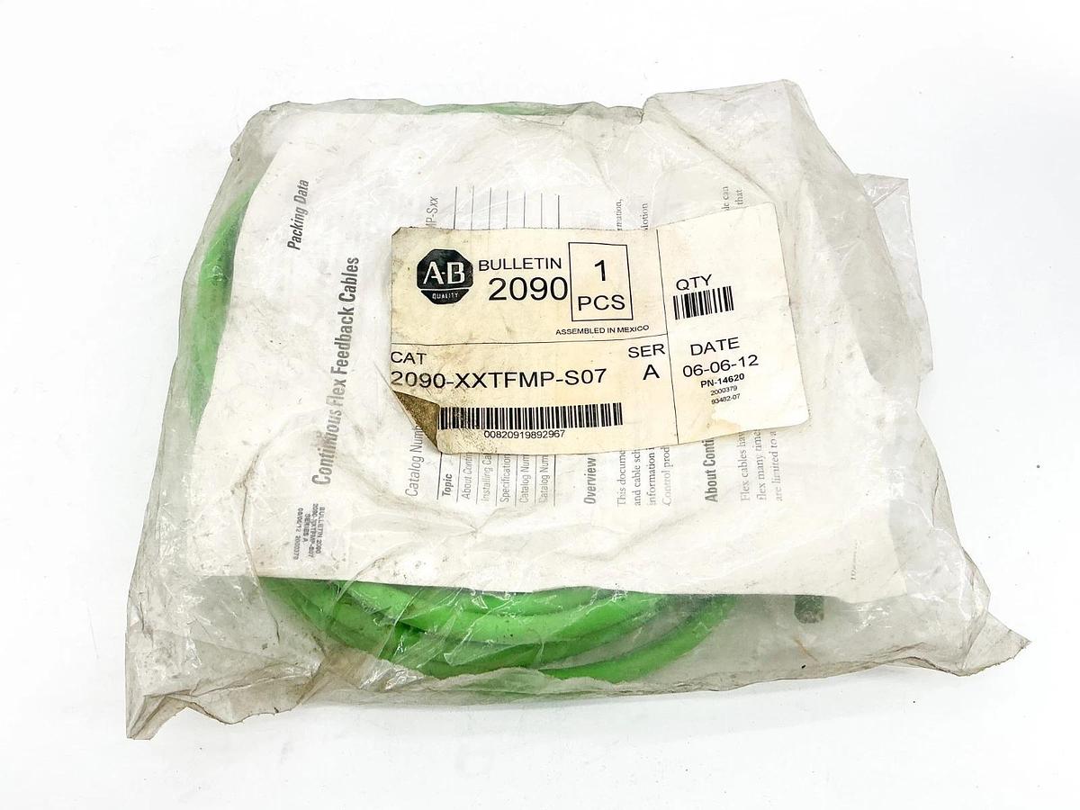 New Allen Bradley 2090-XXTFMP-S07 Continuous Flex Power Cable 300V Ser.A