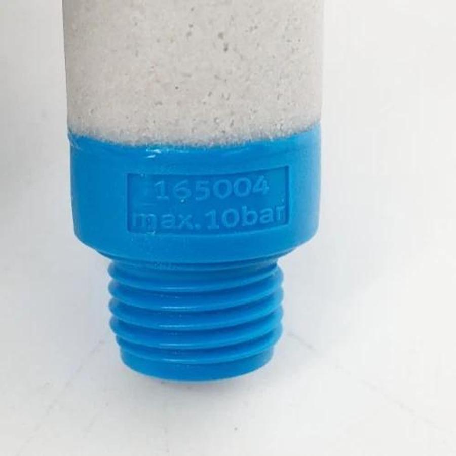 Lot of 4 New Festo UC-1/4 Pneumatic Mufflers 165004 G 1/4 0-10 bar - No Box