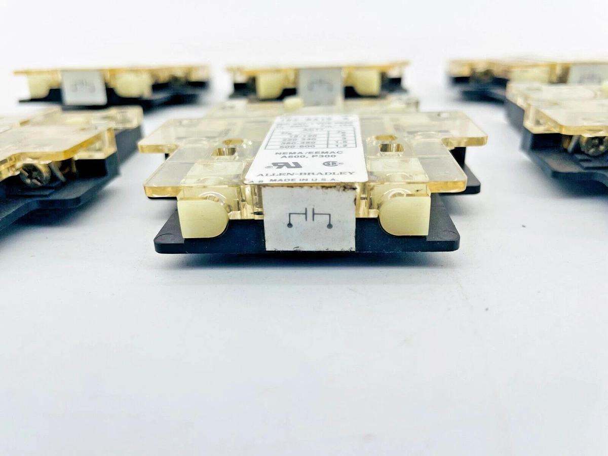 Lot of 6 New Allen Bradley 195-BA10 Auxiliary Contact 10A 660V