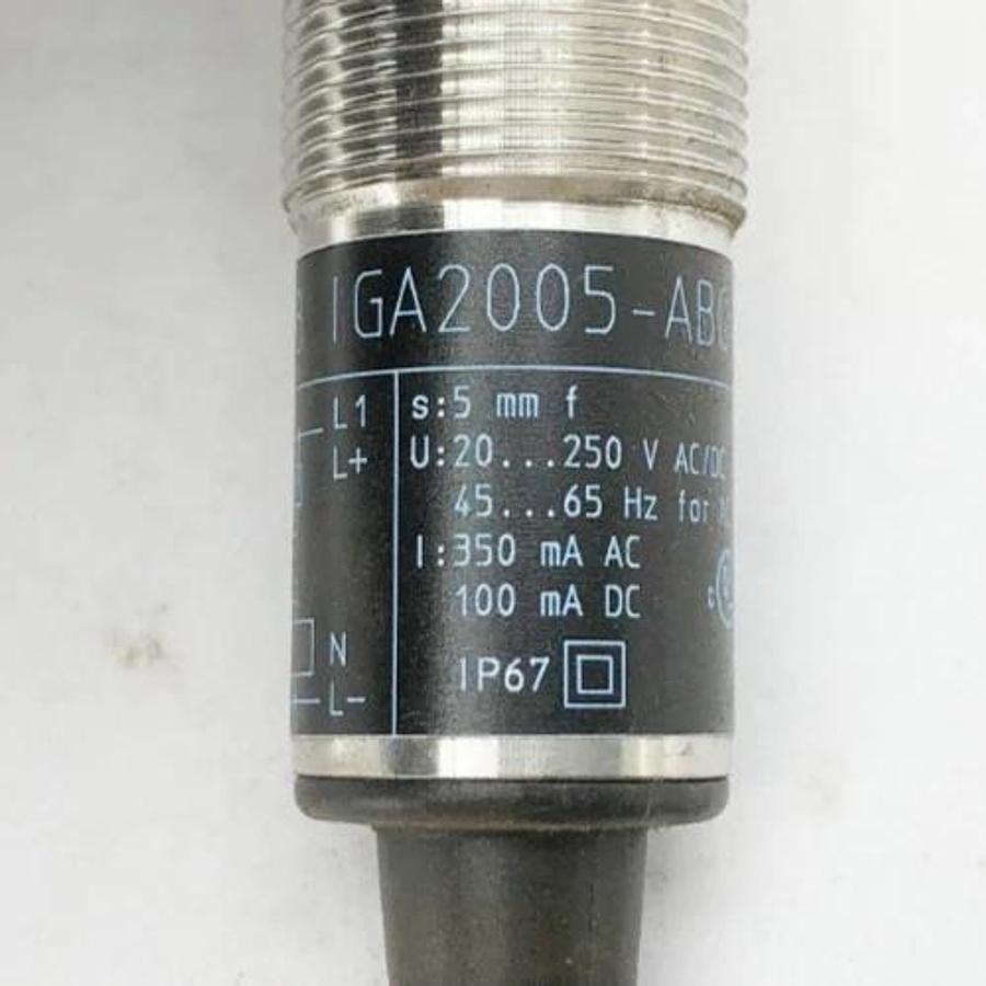 New IFM Efector IG0328 Proximity Sensor IGA2005-ABOA/V4A - No Box