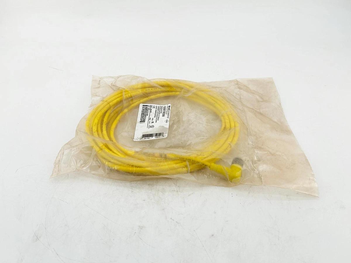 New Lot of 2 Brad Connectivity 1200720258 Micro-Change 3p Female Cordset 20'