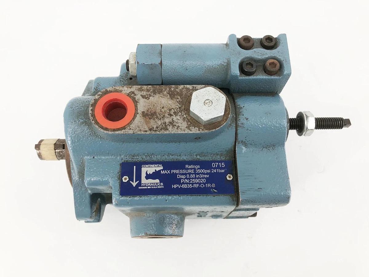 New Continental HPV-6B35-RF-O-1R-B Hydraulic Piston Pump 3500psi 259020 - No Box