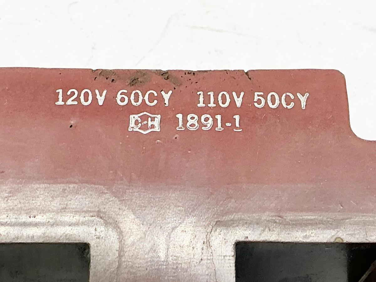 Used Cutler Hammer 1891-1 Coil 110/120V 50/60Hz