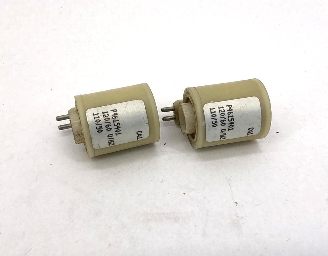 Used Lot of 2 Unbranded P4615401 Coil 110/120V 50/60HZ